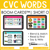Short Vowel CVC Words Boom Cards™ - Kindergarten Phonics S
