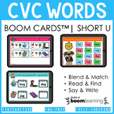 Short Vowel CVC Words Boom Cards™ - Kindergarten Phonics S