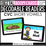 Short Vowel CVC Words DIGITAL Decodable Readers