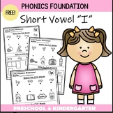 Short Vowel CVC words Phonics Worksheets