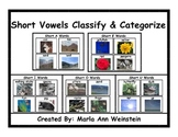 Short Vowels Classify & Categorize
