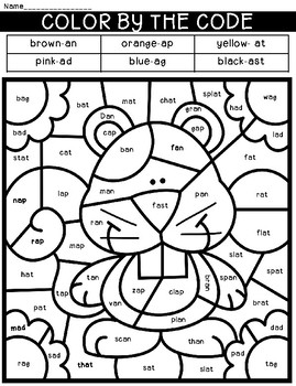 Short Vowel Color by the Code by Amanda's Primary Passions | TPT