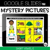 Short Vowel E Mystery Picture Google Slides™