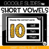 Short Vowel E Set 1 Google Slides™