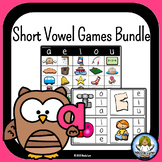 Short Vowel Games Bundle for Centers