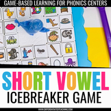 Short Vowel Games: Differentiated Phonics Centers Activities 