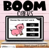 Short Vowel I Boom Cards Set 2