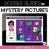 Short Vowel I Mystery Picture Google Slides™