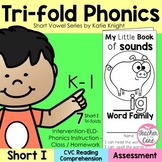 Short Vowel I Phonics Tri-Folds