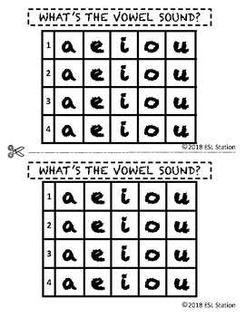 Preview of Short Vowel Listening and Reading Comprehension Activity (Great for ESL)