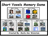 Short Vowel Memory Game