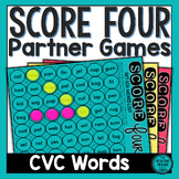 Short Vowel One Syllable CVC Word Partner Games