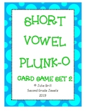 Short Vowel PLUNK-O Card Game Deck #2