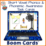 Short Vowel Phonemic Awareness & Phonics Boom Learning Car