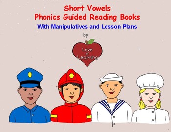 Preview of Short Vowel Phonics Guided Reading Booklets