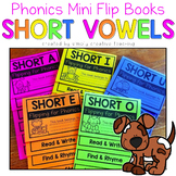 Short Vowel Phonics Mini Flip Books