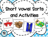 Short Vowel Picture Sort and Activities