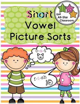 Preview of Short Vowel Picture Sorts