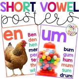 Short Vowel Posters