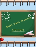 Short Vowel Practice-CVC Activity Book