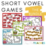 Short Vowel Phonics Games BUNDLE