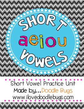 Preview of Short Vowel Practice Unit {A,E,IO,U}