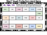 Short Vowel Protectors Orton Gillingham Board Game: -ck, -