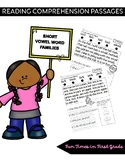 Short Vowel Word Family Reading Comprehension Passages