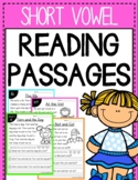 Short Vowel Reading Passages with Comprehension Questions 