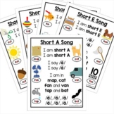 Lively Literacy Sticky Letters (Vowels) Poster by Itsy Bitsy Academics