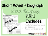 CVC + diagraph Orthiographic mapping Bundle | SoR