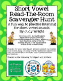 Short Vowel Sound Read and Write The Room - Scavenger Hunt