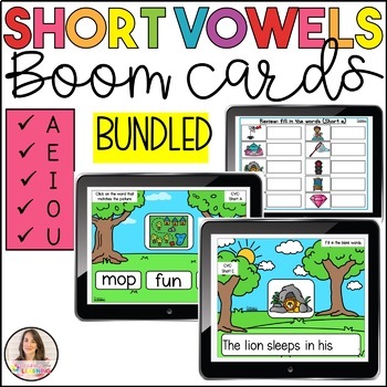 Preview of Short Vowel Sounds | Digital Resource Bundle