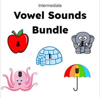 Short Vowel Sounds- Intermediate Bundle by Lessons Made Easy | TPT