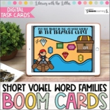 Short Vowel Word Families BOOM Cards | Digital Task Cards 