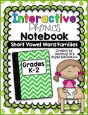 Short Vowel Word Families Interactive Notebook