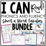 Short A Word Families Phonics, Fluency, Reading Comprehens