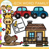 Short Vowel Word Family Clip Art    -ECK Words