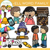 Short Vowel Word Family Clip Art   -ELL Words