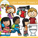 Short Vowel Word Family Clip Art -USH Words