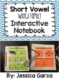 Short Vowel Word Family Interactive Notebook