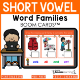 Short Vowel Words Families - First Grade Boom Cards™