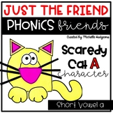 Short Vowel a Craftivity, Phonics Friends Character Only, 
