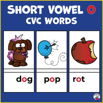 Preview of Short Vowel Word Families o | Phonics Flashcards | CVC Word Practice