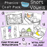 Short Vowel Bundle Phonics Activity | Printable Worksheet 