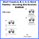 Short Vowels A, E, I, O, U, Word Families - Decoding Mini 