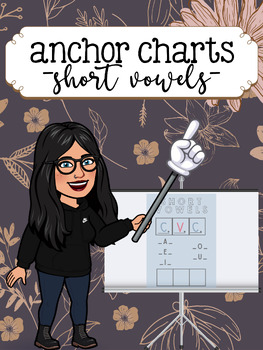Preview of Short Vowels Anchor Chart
