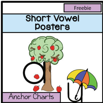 Preview of Short Vowels Anchor Charts