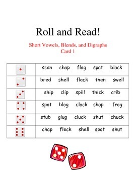 short vowels blends and digraphs oh my by positively primary