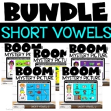 Short Vowels Boom Cards™ {a, e, i, o, u} Bundle Uncover th
